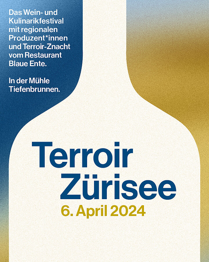 Terroir Zürisee Kulinarikfestival am 6. April 2024 in der Mühle Tiefenbrunnen, Zürich